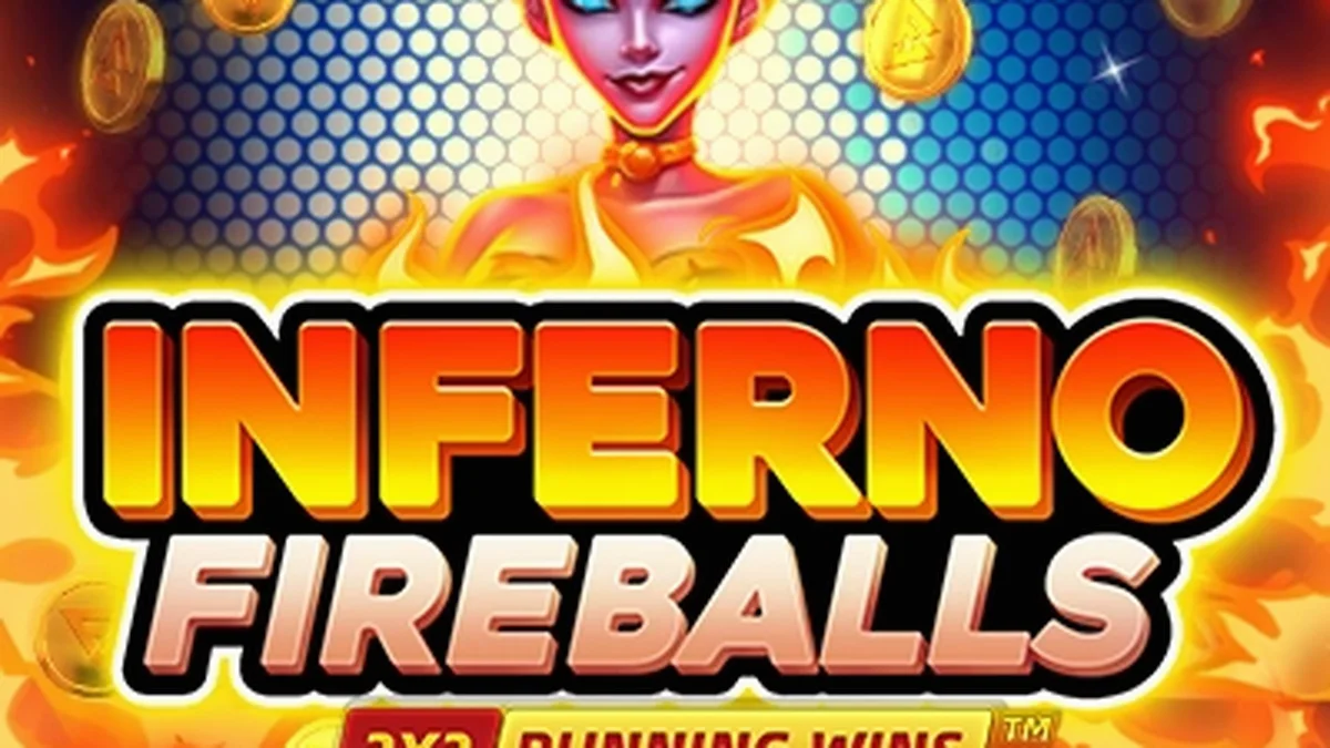 Ang makulay at nagliliyab na interface ng Inferno Fireballs slot