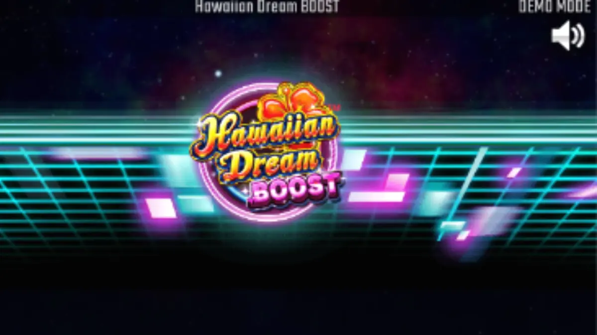 Futuristic at makulay na interface ng Hawaiian Dream Boost slot game